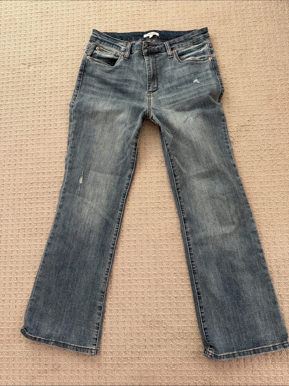 STS Blue Women's Faded Blue Flare Jeans